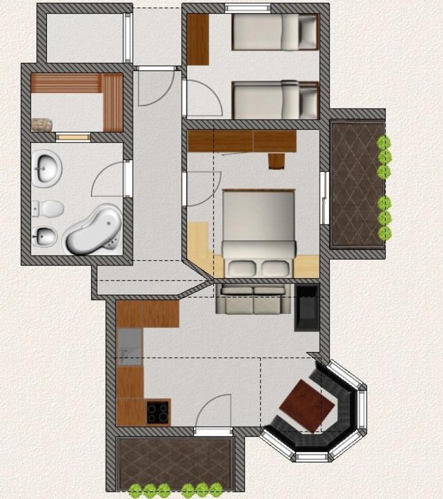 Gardena - Gardenahotels Apartment 2*