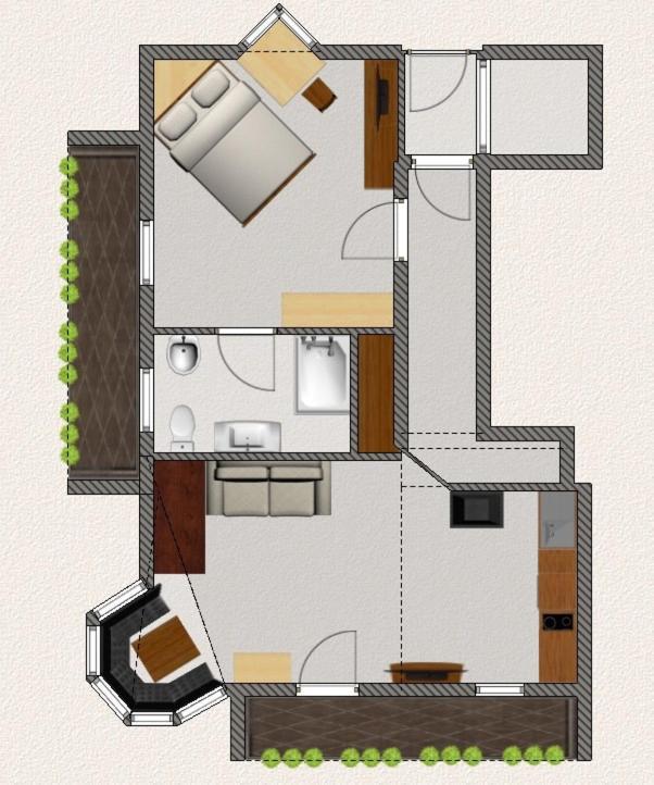 Gardena - Gardenahotels Apartment 2*