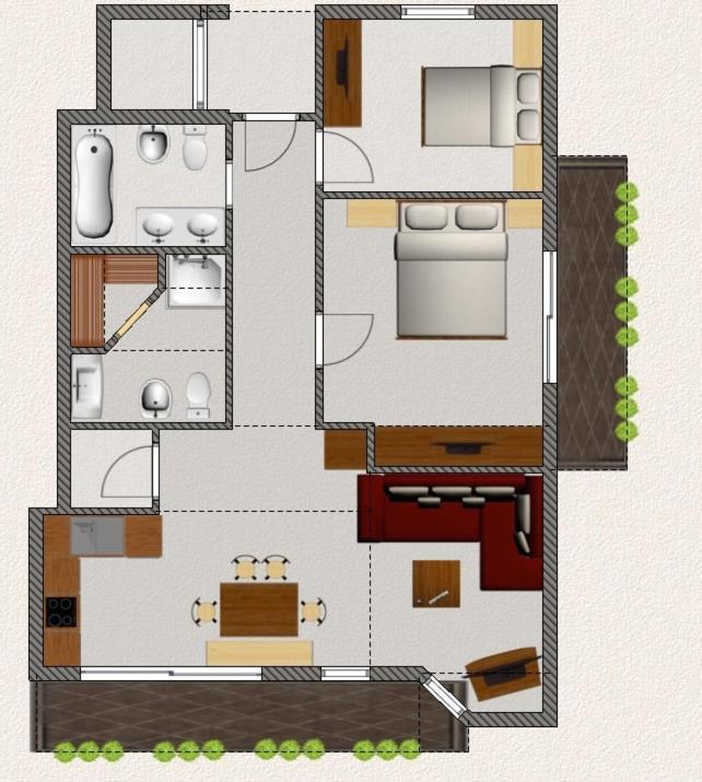 Gardena - Gardenahotels Apartment 2*